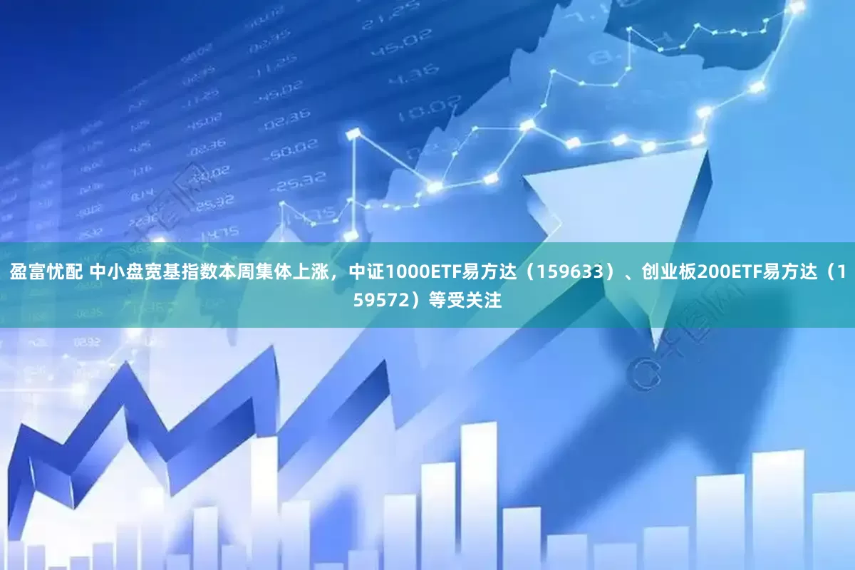 盈富忧配 中小盘宽基指数本周集体上涨，中证1000ETF易方达（159633）、创业板200ETF易方达（159572）等受关注