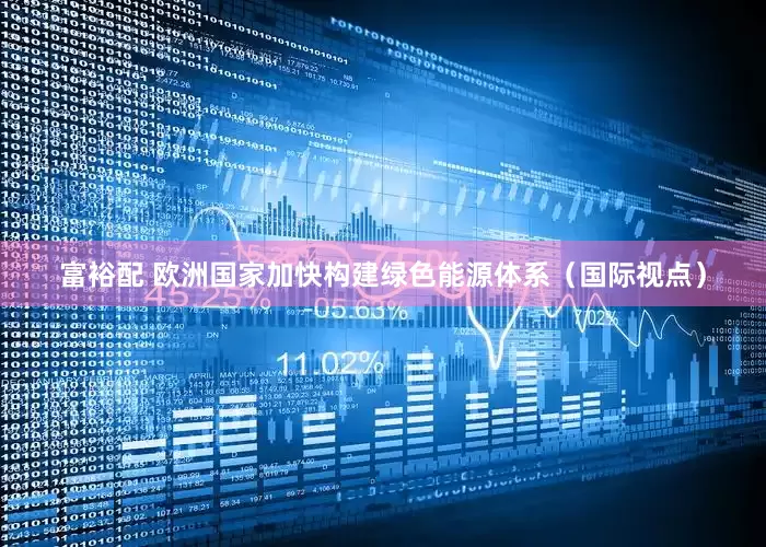 富裕配 欧洲国家加快构建绿色能源体系（国际视点）